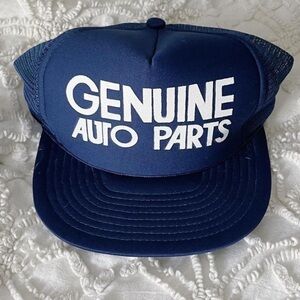 Vintage Genuine Auto Parts Trucker Hat